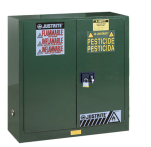 Justrite Pesticide Storage Cabinet