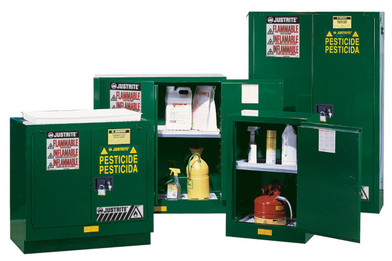 Justrite Pesticide Safety Cabinet
