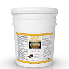 Orange Natural 20 Concentrate - 5 Gallons
