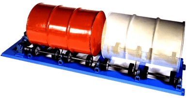P2-5154 MORSE DRUM ROLLER Stationary Double Drum Rollers roll one or two drums at a time.