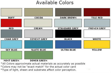 Indoor Anti Slip Concrete Pre Mixed Coating Colors