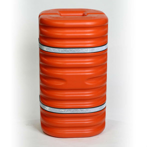 Column Protector w/Reflective Straps