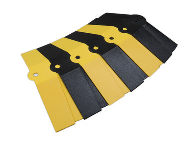 Ultratech Sidewinder Large Size Black & Yellow 1 Foot Extension
