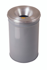 Metal Cease Trash Recep