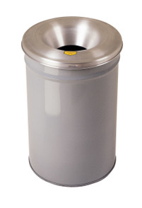 Metal Cease Trash Recep