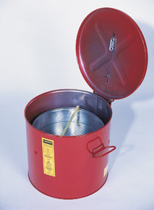 Justrite 6 Gallon Wash Tank with Basket