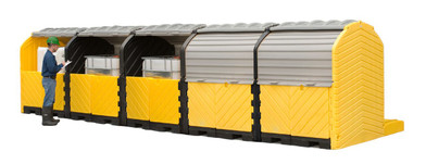 Ultratech Outdoor IBC Spill Pallet Containment