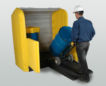 Ultratech 9612 HardTop P2 Plus Spill Pallet - 2 Drum Model 9612