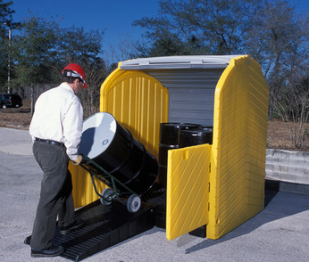 UltraTech HardTop P4 Plus 4 Drum Containment Pallet 9637 - With