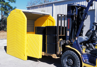 UltraTech HardTop P4 Plus 4 Drum Containment Pallet 9637 - With