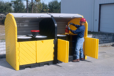 Ultra Hard Top P8 Plus Spill Pallet - 9650 - No Drain