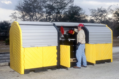 Ultra Hard Top P12 Plus - Outdoor Drum Pallet - 9652 - 12 Drum - No Drain