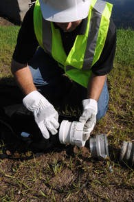 Dewatering Bag Hose Connector