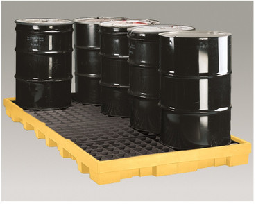 Eagle 1688 Spill Pallet With 55 Gallon Drum Storage