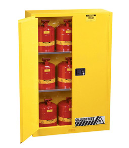 45 Gallon Flammable Cabinet Manual Close 894500 - Justrite 45