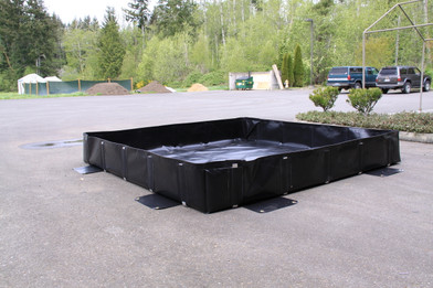 Spill Containment L-Bracket Berm