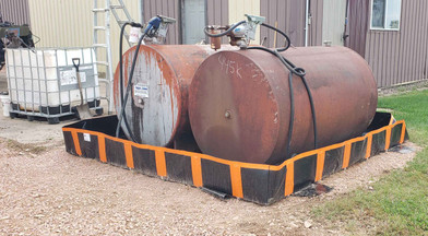 L-Bracket Lite Spill Containment Berm - 4' x 6' x 12"