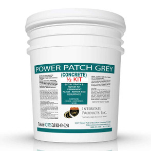 Power-Patch Concrete Epoxy Half Kit - Grey