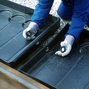 Track Pan Assembly
