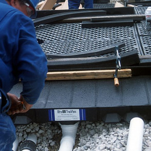 Installation of Track Pans