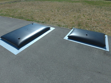 Custom 25,000 Water Pillow Tank w/Ground Mat