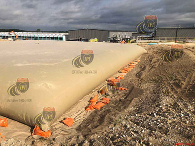 Military Water Bladder Installation