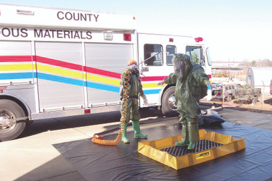 Spill Containment Berm