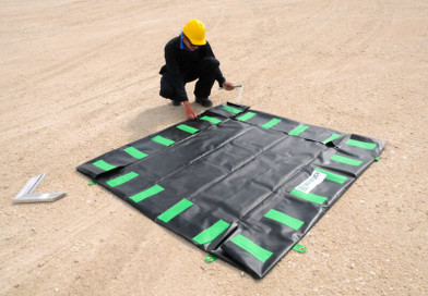 Secondary Spill Containment L-Bracket Berm