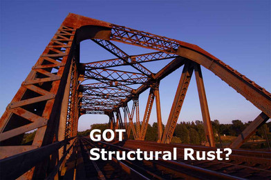 Great Example of Structural Rust Project  (*Rust Killer Not Used Here)