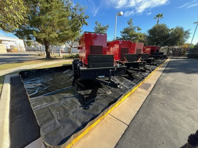Reinforced Polyethylene Economy Berm - 12' x 50' x 12"