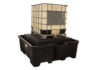 IBC Tote Pallet with Drain