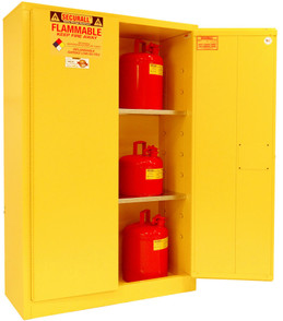 Securall 45 Gallon Flammable Safety Cabinet, Manual Close Standard