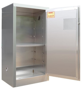 Stainless Steel 16 Gallon Cabinet