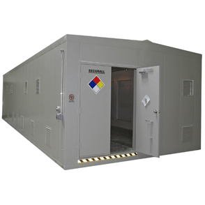 Custom Lithium Battery Storage Building