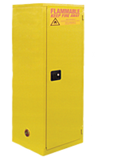 Jamco Flammable Slimline Cabinet - 24 Gallons - Self Close