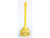Eagle Metal Base Poly Tube Butt Can - Yellow - 2 1/2 Gallon Capacity