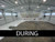 During the Application of White Non Slip coating to concrete.  Notice the easy coverage of a much darker concrete surface.
