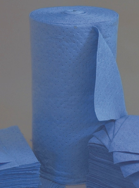 Blue Absorbent Roll