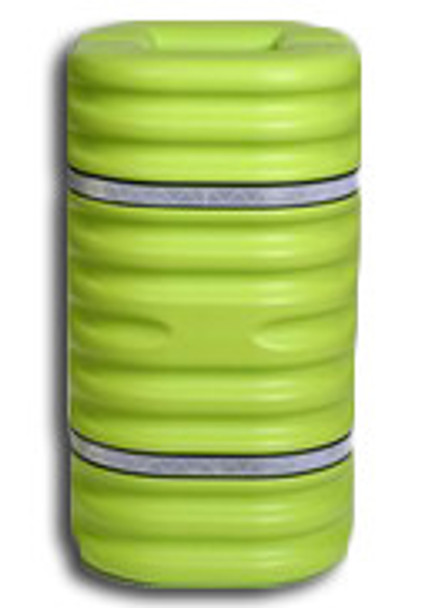 EAGLE 6" Column Protector - Lime - w/Reflective Bands - 1706LM