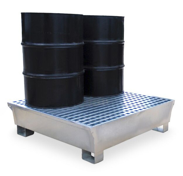 Ultratech 4 Drum Steel Containment Pallet - 1182