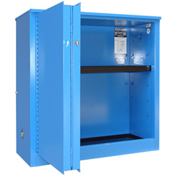 30 Gallon Acid Safety Cabinet with Sliding Door With Vents