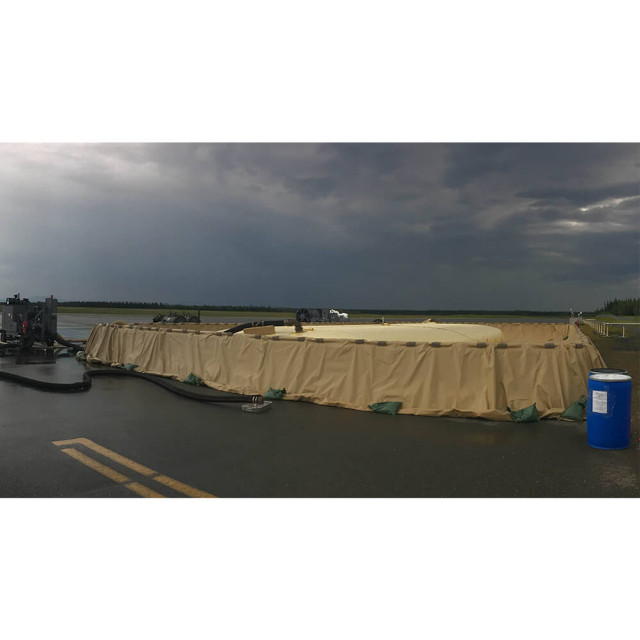 Frac Tank Secondary Containment Berms