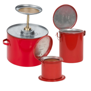 Eagle Plunger, Bench and Daub Cans