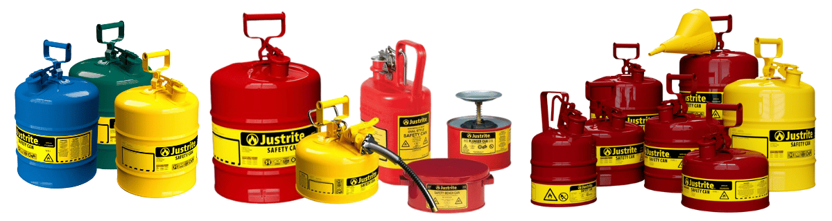 Justrite Safety Cans