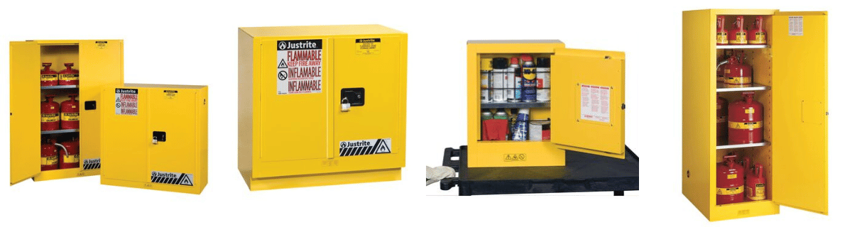Justrite Flammable Safety Storage Cabinets