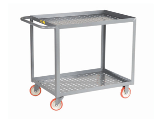 Little Giant Welded Service Cart with Perforated Deck