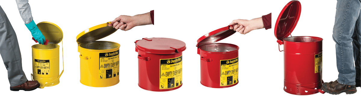 Oily Waste Cans