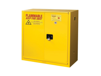 Eagle Yellow Paint and Ink Safety Storage Cabinets