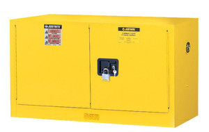 Justrite 891720 17 Gal. Piggyback Flammable Safety Cabinet