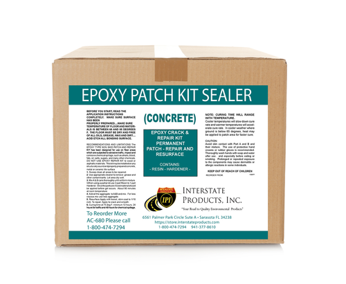 Epoxy Patch Concrete Epoxy Sealer Kit (Clear)